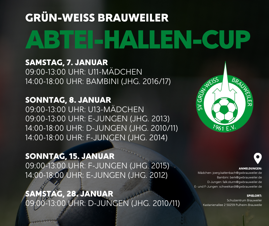 Abtei Cup Flyer Whatsapp alle