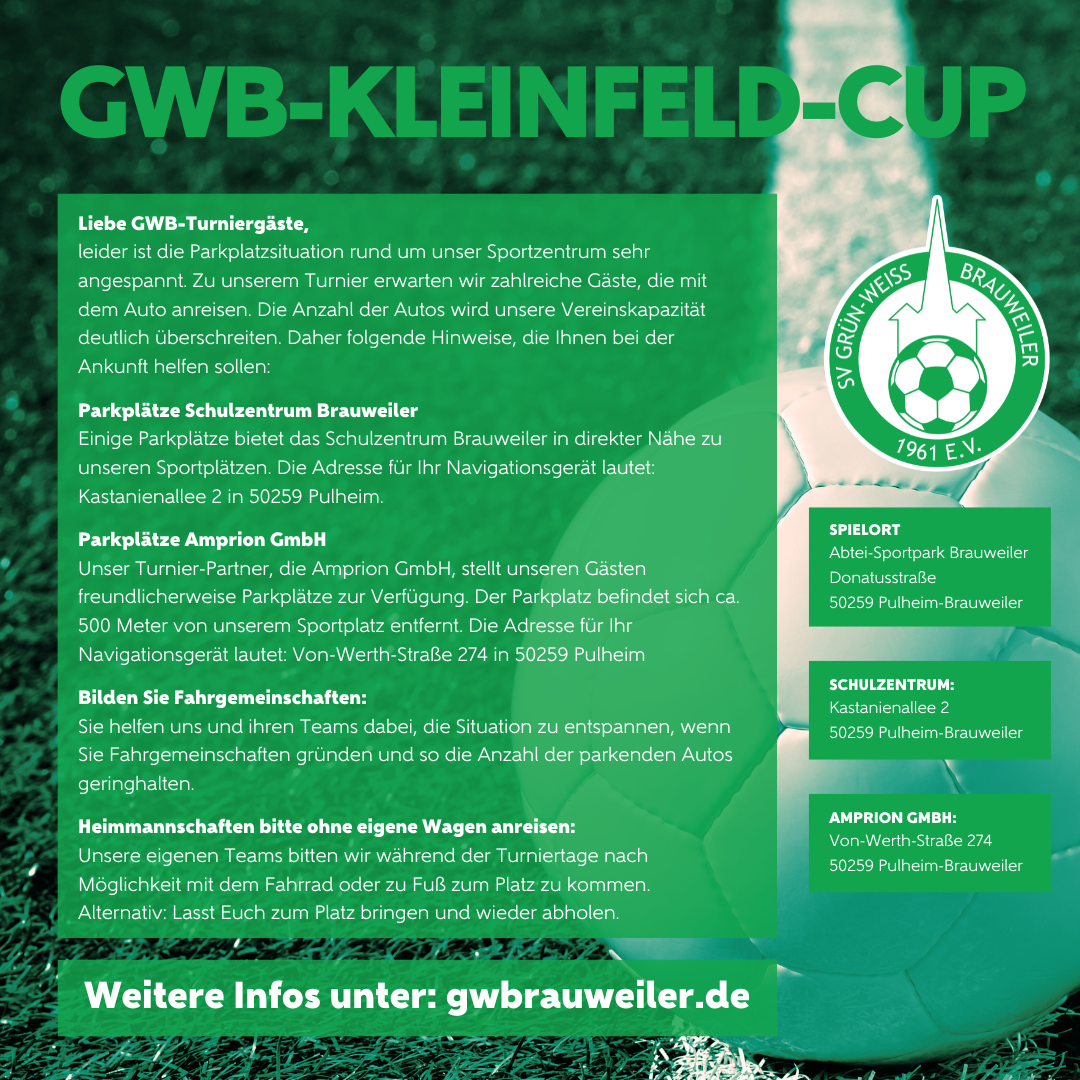 Turnier Parkplatz